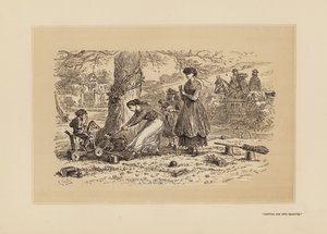 Hem in training krijgen door Hablot Knight (1815 92) Browne