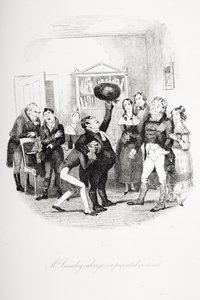 Illustratie voor Charles Dickens