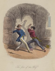 Illustratie voor Lewis Arundel of The Railroad of Life door Frank E Smedley door after Hablot Knight Browne