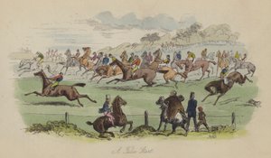 Illustratie voor Lewis Arundel of The Railroad of Life door Frank E Smedley door after Hablot Knight Browne