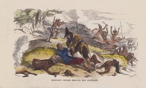 Robinson Crusoe redt de Spanjaard door after Hablot Knight Browne