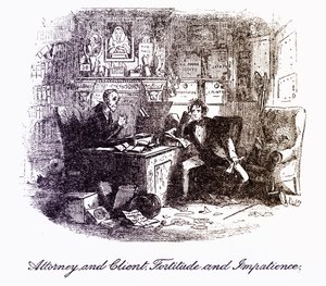 Bleak House door Hablot Knight Browne