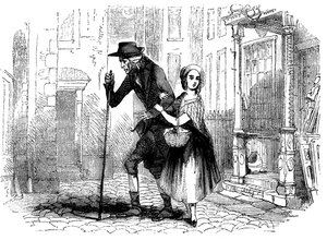 Het Oude Curiositeitenwinkeltje van Charles Dickens door Hablot Knight Browne