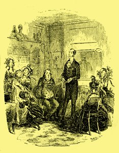 Dombey en Zoon door Charles Dickens door Hablot Knight Browne