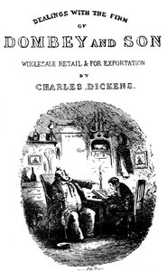 Dombey en zoon. Titelpagina