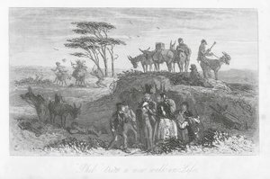 Londense straten: "Phil" probeert een nieuw leven door Hablot Knight (1815 92) Browne