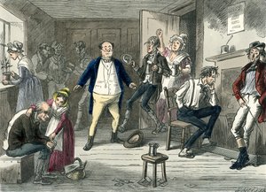 De Pickwick Club door Charles Dickens door Hablot Knight Browne