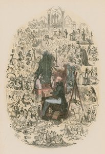 Illustratie voor Martin Chuzzlewit