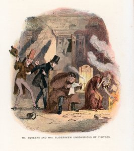 Illustratie voor Nicholas Nickleby