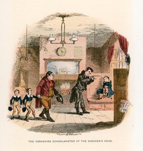 Illustratie voor Nicholas Nickleby
