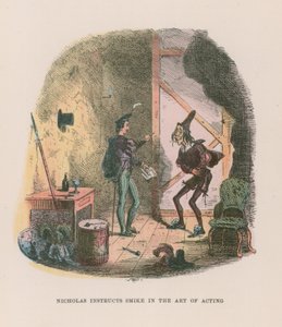 Illustratie voor Nicholas Nickleby