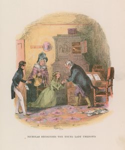 Illustratie voor Nicholas Nickleby
