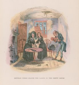 Illustratie voor Nicholas Nickleby