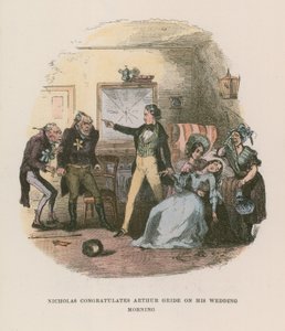 Illustratie voor Nicholas Nickleby