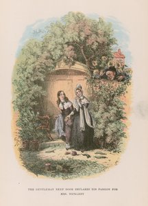 Illustratie voor Nicholas Nickleby door Hablot Knight Browne