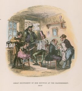 Illustratie voor Nicholas Nickleby door Hablot Knight Browne