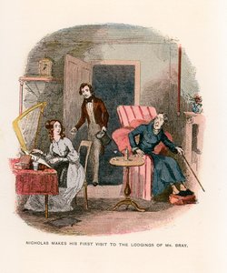Illustratie voor Nicholas Nickleby