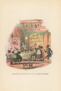 Illustratie voor Pickwick Papers door Hablot Knight Browne