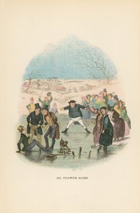 Illustratie voor Pickwick Papers door Hablot Knight Browne