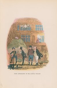 Illustratie voor Pickwick Papers