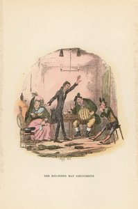 Illustratie voor Pickwick Papers door Hablot Knight Browne