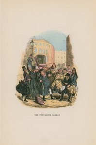 Illustratie voor Pickwick Papers door Hablot Knight Browne