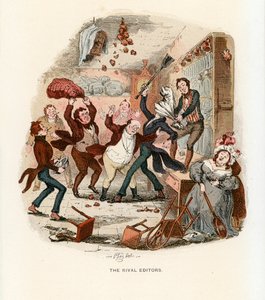 Illustratie voor de Pickwick Papers