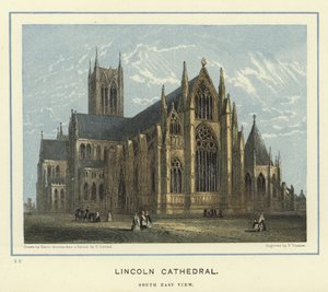 Kathedraal van Lincoln, zuidoostelijk uitzicht