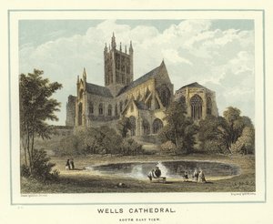 Kathedraal van Wells, zuidoostelijk uitzicht