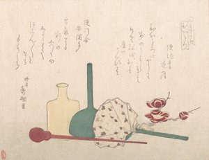 Glaswerk met Pruimenbloesems door Hachifusa Shuri