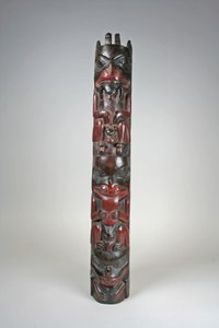 Totempaal Model door Haida