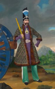Naser ad-Din, de sjah van Perzië door Hakob Hovnatanyan