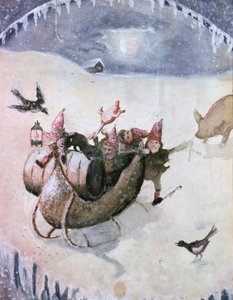 Kerstscène door Halfdan Egedius