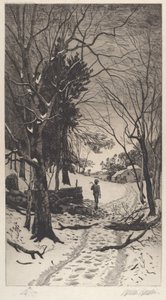 Zonder titel (Winterlandschap)