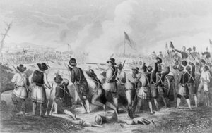 De Slag bij New Orleans op 8 januari 1813
