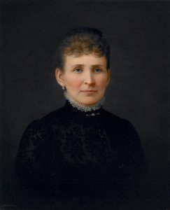 Portret van een Vrouw door Hannah Brown Skeele