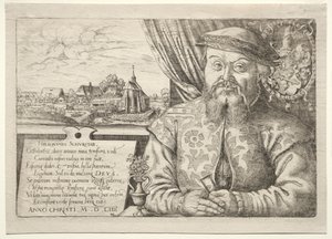 Hieronymus Schurstab, Burgemeester van Neurenberg door Hanns Lautensack