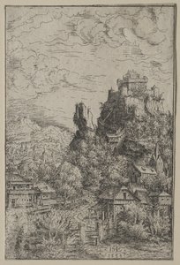 Landschap met een Kasteel