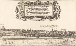 Uitzicht op Neurenberg vanuit het oosten (rechter gedeelte)
