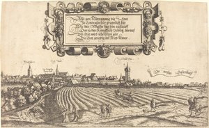 Uitzicht op Neurenberg vanuit het westen [rechter sectie]