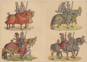 Ridders te paard