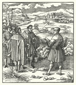 De Heilige Roomse Keizer Maximiliaan I, c1496 door Hans (after) Burgkmair