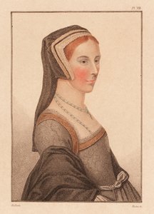 Anne Cresacre, 15 jaar oud, pupil van Sir Thomas More door Hans (after) Holbein the Younger