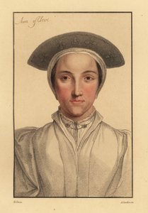 Anna van Kleef of Amalia van Kleef, 1812 (gravure)