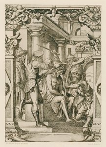 Jezus Christus, gekroond met doornen