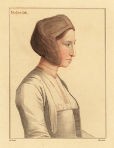 Margaret Clement, pleegdochter van Thomas More, 1812 (gravure)