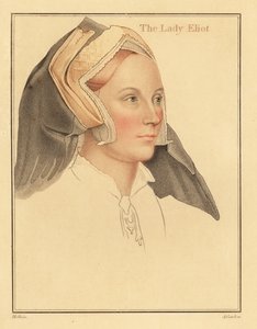 Margaret, Lady Elyot, overleden 1569, 1812 (gravure)