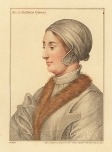 Koningin Anne Boleyn, tweede vrouw van Koning Henry VIII