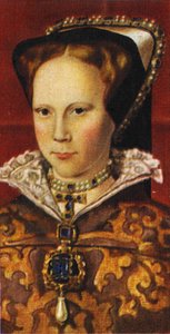 Queen Mary I (afdrukken)