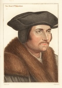 Sir Thomas More, Lord Chancellor van koning Hendrik VIII, 1812 (gravure)